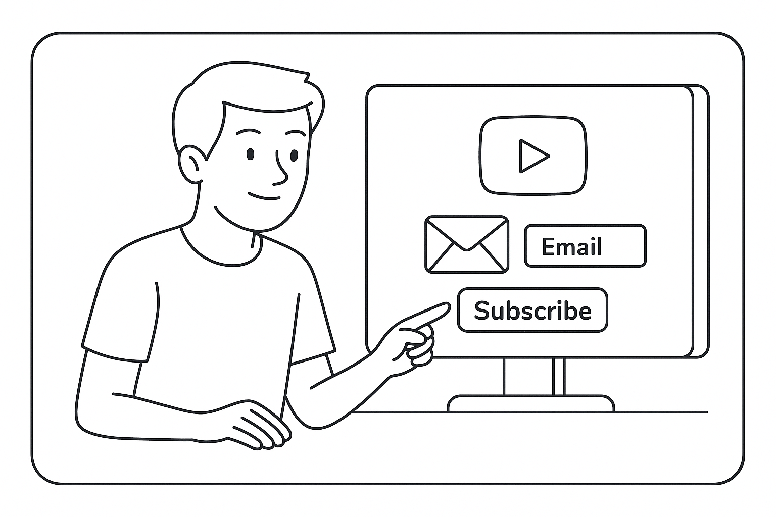 How to capture emails from YouTube viewers